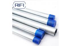 China 25mm BS4568 Galvanized Conduit Pipe with Gi Conduit Circular Round Boxed Accessories supplier