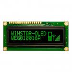 2.4'' 100*16 Dots Monochrome OLED Module Industrial/Medical Display WEG010016A for sale