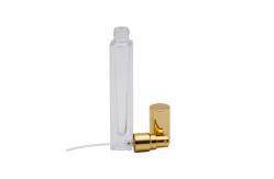 China Square 10ml Glass Perfume Atomizer Bottle Portable Mist Spray supplier