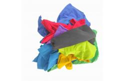 China Marine Cleaning 30x55cm T Shirt Cut Mixed Cotton Rags supplier