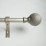 KIEI EP1002 Curtain Finial Hardware Precision curtain pole ends Luxury Adjustable Pipe