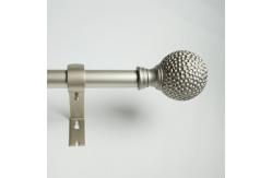 China KIEI EP1002 Curtain Finial Hardware Precision curtain pole ends Luxury Adjustable Pipe supplier