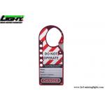 Oxidized Aluminum Alloy Labeled Snap On Lock Out Hasp for sale