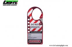 China Oxidized Aluminum Alloy Labeled Snap On Lock Out Hasp supplier