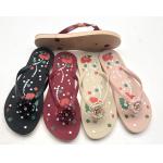 Wholesale Promotional Flipflop PVC Slippers Women Slippers Flip flop Logo for sale