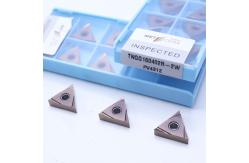 China Carbide Turniing Insert TNGG1604, Negative cutting tool with 2W finish chipbreaker supplier