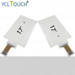 Transparent Capacitive Touch Foil 17 Inch with XP Win7 8 Android Linux System FCC for sale