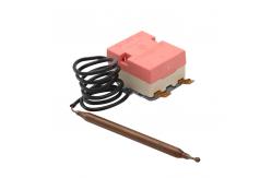 China Adjustable Thermostat Temperature Control Switch 50-300 Safety High Limit Capillary Thermostat Knob supplier