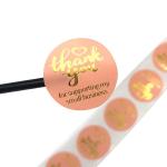 EPS UV Offset Print Cosmetic Jar Label , CMYK Custom Die Cut Holographic Stickers