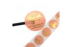 China EPS UV Offset Print Cosmetic Jar Label , CMYK Custom Die Cut Holographic Stickers supplier