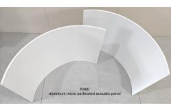 China Curved Aluminium Acoustic Panels Micro Composite Acoustical Ceiling Panels Tile 2x6 supplier