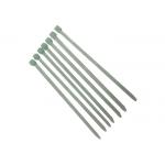 UL94V2 120mm Length Green Nylon Cable Ties For Heat Resistant REACH Certification for sale