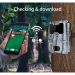 30MP Camo Wifi Surveillance Camera 140mA SDHC Card For Monitoring for sale
