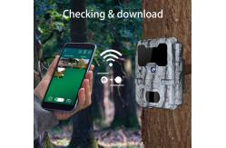 China 30MP Camo Wifi Surveillance Camera 140mA SDHC Card For Monitoring supplier