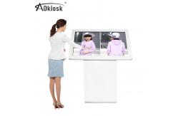 China Horizontal IR Touch Screen Computer Kiosk 43Inch Standalone Digital Signage supplier