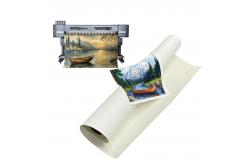 China Premium Latex UV Matte Canvas Custom Printing Polycotton Canvas Roll supplier
