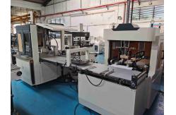 China Fully Automatic Wedding Gift Magnetic Rigid Box Making Machine With Visual Positioning supplier