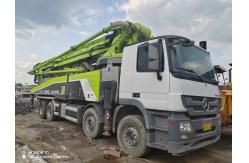 China 2019 ZOOMLION 63m Concrete Pump on Mercedes Benz Chassis for Sale supplier