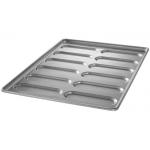 RK Bakeware China Foodservice NSF 10 Molds Glazed Aluminized Steel Hoagie Bun Pan Tray for sale
