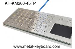 China SUS304 81x81mm Waterproof Keyboard With Touchpad FCC PS2 supplier