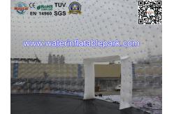 China Event  Transparent Bubble Tent For Bar , Inflatable Large Dome Tent supplier