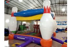 China Factory Makes Bowling Themed Indoor Outdoor Custom Bouncy Castle Jumps supplier