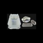 3 Inch Single Crystal Quartz Wafer ST Cut For SAW Application for sale
