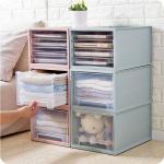 Load 5kg Plastic Kitchen Drawer Organizer Small Against Dust for sale