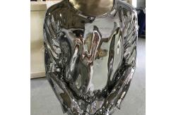 China Life-size Casted Stainless Steel Statue Reflecting in Perth, Australia supplier