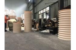 China 508x100mm MC Pulley Wheels With Bearings For Stringing Block supplier