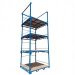 Stacking Folding Storage Rack Pallet Supermarket Use Rack / Display Rack for sale
