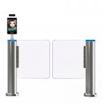 Cylindrical Swing Barrier Turnstile Acrylic Barrier DC Brushless Servo Motor for sale