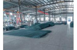 China River Control Gabion Wire Mesh 60*80mm Zinc Coated Gabion Wall Fence supplier