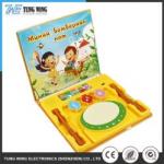 Interactive Farm Animal Sounds Book With Customized Language / Size for sale