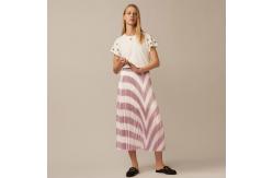 China  pleated fashion women skirt supplier