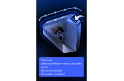 China Personal Testing Fuel Cell Sensor Breathalyzer Mr black 2 With Bluetooth supplier