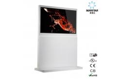 China Android Remote Control Digital Signage Totem / Touch Screen Kiosk Stand supplier