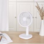3 Speeds Rechargeable Table Fans PSE Small Desk Fan Battery Operated for sale