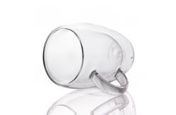 China OEM Borosilicate Double Wall Glass Tea Insulated Cups 80ml supplier