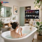 Qtenbaord Home Entertainment Lcd Wireless Touch Screen Stand Tv Follow by Me TV for sale