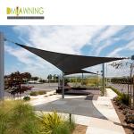 HDPE Outdoor Sun Shade Sail Swinmming Poor triangle shade sail for sale