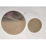 0.5mm Thickness Round Etching Perforated Steel Mesh , Perforated Metal Panels for sale