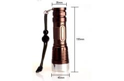 China Mini CREE LED Flashlight Torch Waterproof 1100 Lumen Aluminum Alloy Housing supplier