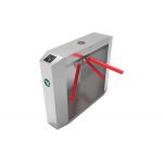 Light Indicator IP45 SS304 Tripod Turnstile Gate 510mm Arm for sale