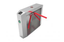 China Light Indicator IP45 SS304 Tripod Turnstile Gate 510mm Arm supplier