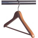 Beechwood Hotel Room Hangers Natural Wood Shirt Hanger Men'S Hanger for sale