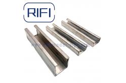 China 41mm Unistrut Slotted Channel Strut Stainless Steel Back To Back Strut Channel supplier