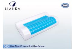 China Gel Memory Foam Pillow Visco Elastic Icy Cooling Cover Machine Washable supplier