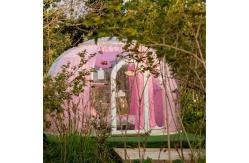 China Waterproof PC Transparent Clear Bubble Tents With Curtain supplier
