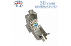 China Cat5e CAT6 CAT6A CAT7 RJ45 Toolless Shielded STP Keystone Jack supplier